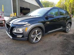 Salvage cars for sale from Copart East Granby, CT: 2019 Hyundai Kona Limited