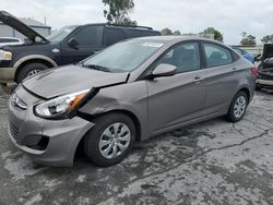 Salvage cars for sale at Tulsa, OK auction: 2017 Hyundai Accent SE