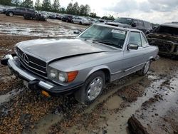 Salvage cars for sale at Bridgeton, MO auction: 1982 Mercedes-Benz 380 SL