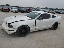 Salvage cars for sale from Copart San Antonio, TX: 2008 Ford Mustang GT