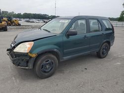 Salvage cars for sale from Copart Dunn, NC: 2003 Honda CR-V LX
