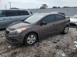 Salvage cars for sale at Franklin, WI auction: 2014 KIA Forte LX