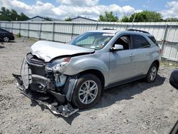 Salvage cars for sale from Copart Albany, NY: 2017 Chevrolet Equinox LT