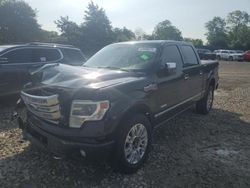 Salvage trucks for sale at Madisonville, TN auction: 2013 Ford F150 Supercrew