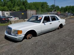 Mercedes-Benz 420 SEL salvage cars for sale: 1990 Mercedes-Benz 420 SEL