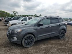 Ford Escape sel salvage cars for sale: 2018 Ford Escape SEL