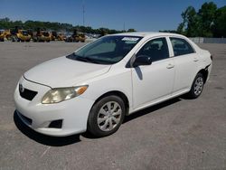 Toyota Corolla salvage cars for sale: 2009 Toyota Corolla Base