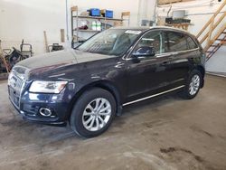 Salvage cars for sale at Ham Lake, MN auction: 2014 Audi Q5 Premium Plus