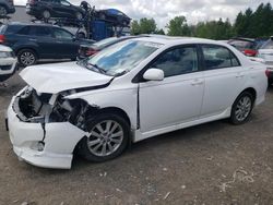 Salvage cars for sale at Leroy, NY auction: 2010 Toyota Corolla Base