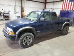 Salvage trucks for sale at Billings, MT auction: 2002 Chevrolet S Truck S10