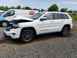 Salvage cars for sale at Hillsborough, NJ auction: 2017 Jeep Grand Cherokee Limited