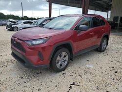 Salvage cars for sale at Homestead, FL auction: 2022 Toyota Rav4 LE