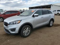 Salvage cars for sale at Brighton, CO auction: 2016 KIA Sorento LX