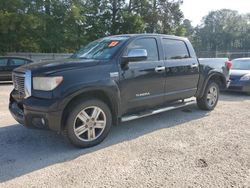 Salvage trucks for sale at Greenwell Springs, LA auction: 2012 Toyota Tundra Crewmax Limited