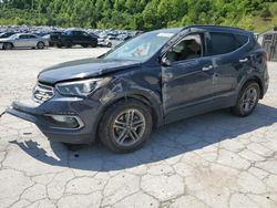 Salvage cars for sale at Hurricane, WV auction: 2017 Hyundai Santa FE Sport