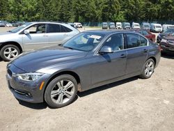 Salvage cars for sale at Graham, WA auction: 2018 BMW 330 XI