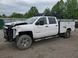 Salvage trucks for sale at Hurricane, WV auction: 2015 Chevrolet Silverado K2500 Heavy Duty