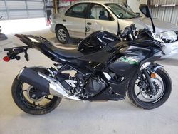 Salvage motorcycles for sale at Rogersville, MO auction: 2024 Kawasaki EX500