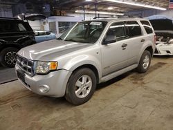 Salvage cars for sale at Wheeling, IL auction: 2008 Ford Escape XLT