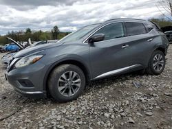 Salvage cars for sale at Candia, NH auction: 2015 Nissan Murano S