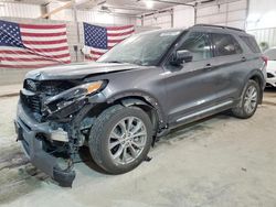 Salvage cars for sale at Columbia, MO auction: 2022 Ford Explorer XLT