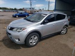 Salvage cars for sale at Colorado Springs, CO auction: 2013 Toyota Rav4 LE