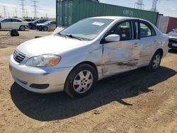 Salvage cars for sale from Copart Elgin, IL: 2007 Toyota Corolla CE