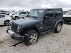 Salvage cars for sale from Copart West Warren, MA: 2008 Jeep Wrangler Sahara