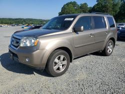 Salvage cars for sale at Concord, NC auction: 2009 Honda Pilot EXL