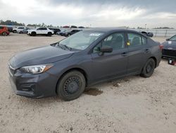 Salvage cars for sale at Houston, TX auction: 2019 Subaru Impreza