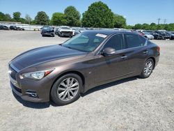 Salvage Cars with No Bids Yet For Sale at auction: 2015 Infiniti Q50 Base