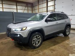 Salvage cars for sale from Copart Columbia Station, OH: 2020 Jeep Cherokee Trailhawk
