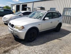 Salvage cars for sale at Chambersburg, PA auction: 2006 BMW X3 3.0I