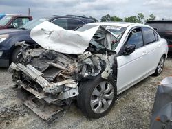 Salvage cars for sale at Dunn, NC auction: 2008 Honda Accord EXL