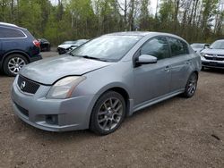 Salvage cars for sale from Copart Ontario Auction, ON: 2010 Nissan Sentra SE-R