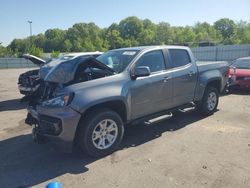 Salvage cars for sale at Assonet, MA auction: 2022 Chevrolet Colorado LT