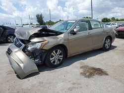 Salvage cars for sale at Miami, FL auction: 2009 Honda Accord LXP