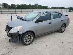 Salvage cars for sale from Copart New Braunfels, TX: 2014 Nissan Versa S