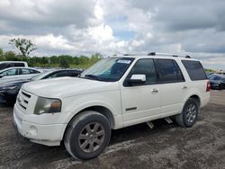 Vehiculos salvage en venta de Copart Des Moines, IA: 2007 Ford Expedition Limited