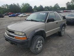 Salvage cars for sale from Copart Madisonville, TN: 2001 Chevrolet Blazer