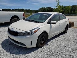 Salvage cars for sale at Fairburn, GA auction: 2018 KIA Forte LX