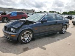 Salvage cars for sale at Wilmer, TX auction: 2001 BMW 330 CI