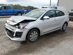 KIA salvage cars for sale: 2021 KIA Rio LX