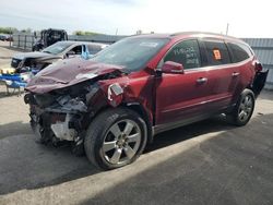 Salvage cars for sale at Indianapolis, IN auction: 2011 Chevrolet Traverse LT