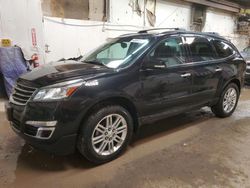 Salvage cars for sale at Casper, WY auction: 2015 Chevrolet Traverse LT