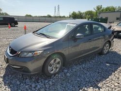 Honda Civic lx salvage cars for sale: 2013 Honda Civic LX