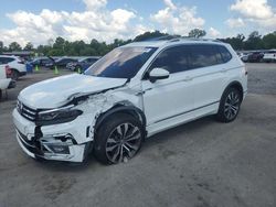 Salvage cars for sale at Florence, MS auction: 2021 Volkswagen Tiguan SEL Premium R-Line