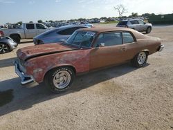 Salvage cars for sale at San Antonio, TX auction: 1974 Chevrolet 2D