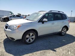 Salvage cars for sale at auction: 2015 Subaru Forester 2.5I Premium