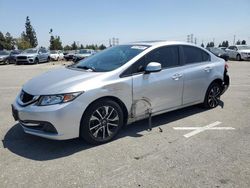 Salvage cars for sale from Copart Rancho Cucamonga, CA: 2013 Honda Civic EX